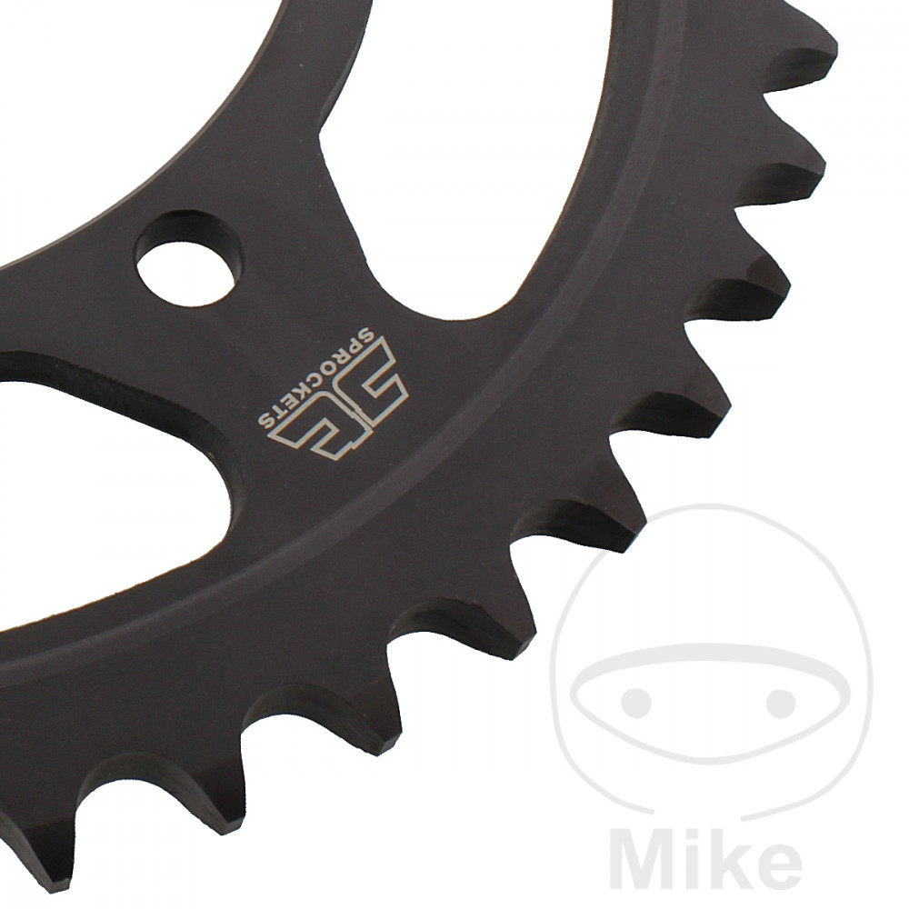 Couronne JT Sprockets 48Z PAS 530 Noir Diamètre Intérieur 130 Entraxe Fixation - vue 2