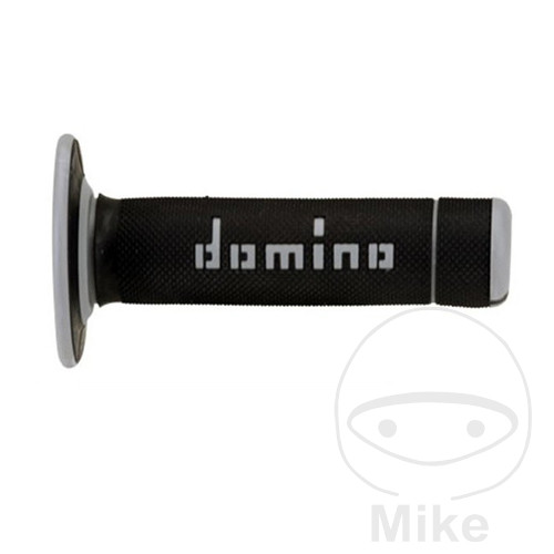 Caoutchouc de poignée Domino A020 noir/gris diamètre 22 mm longueur 118 mm - vue 2