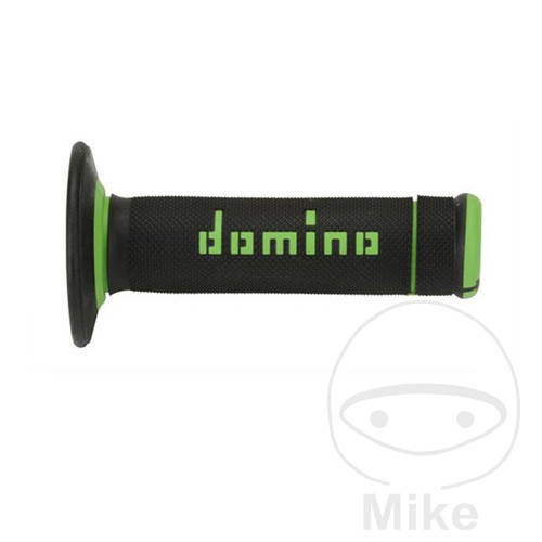 Caoutchouc de Poignée Domino A190 Noir/Vert Diamètre 22 mm Longueur 118 mm - vue 2