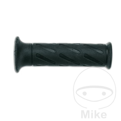 Caoutchouc de poignée Domino noir diamètre 22 mm longueur 126 mm fermé - vue 2
