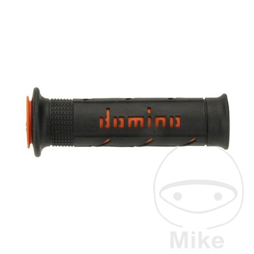 Caoutchouc de Poignée Domino A250 Noir/Orange Diamètre 22 mm Longueur 126 mm Ouvert - vue 3