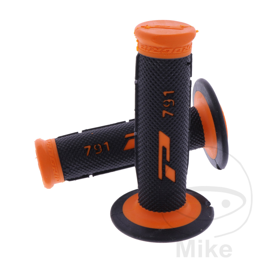 Poignée ProGrip Caoutchouc 791 Orange/Noir Diamètre 22/25 mm Longueur 115 mm - vue 2