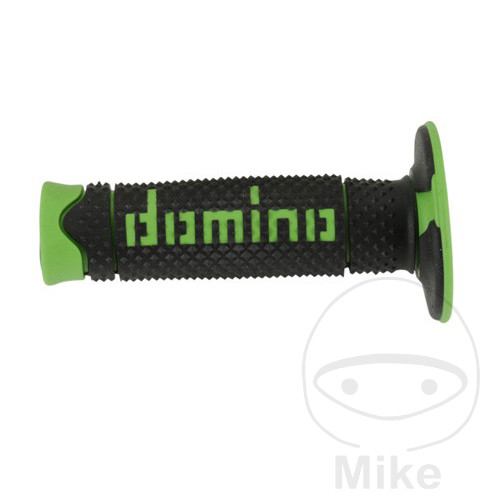 Caoutchouc de poignée Domino A260 Noir/Vert Diamètre 22 mm Longueur 120 mm - vue 2