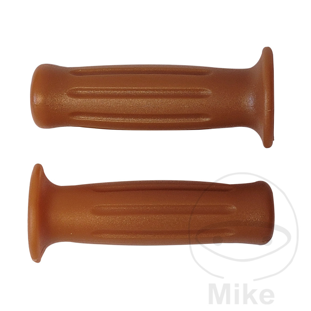 Caoutchouc de poignée orange rétro Domino Diamètre 22 mm Longueur 120 mm fermé - vue 2