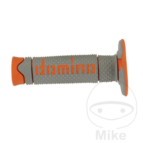Poignée Domino A260 gris/orange diamètre 22 mm longueur 120 mm - vue 2
