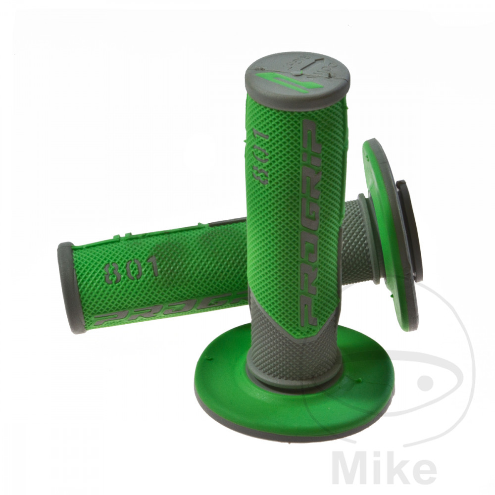 Caoutchouc de Poignée ProGrip 801 Gris/Vert Diamètre 22 mm Longueur 115 mm Fermé - vue 2