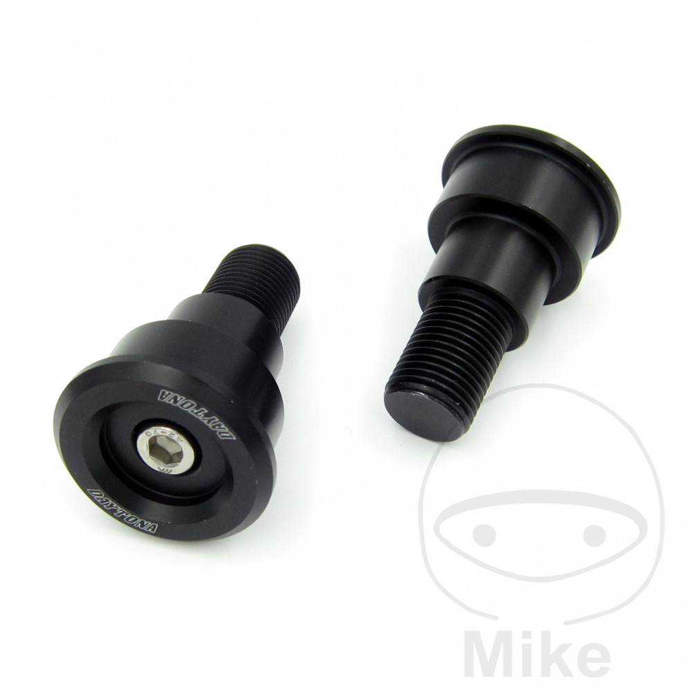 Embouts de guidon alu noir Daytona