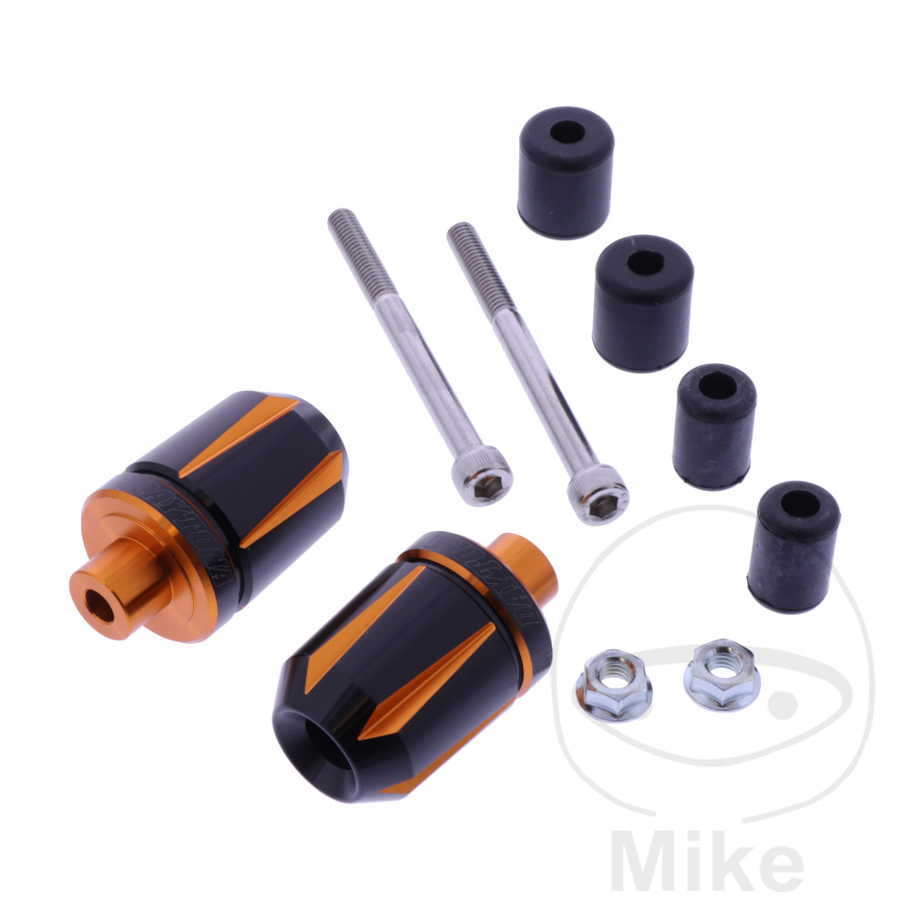 Embouts de guidon Daytona AL noir/or 14-19 mm - vue 2