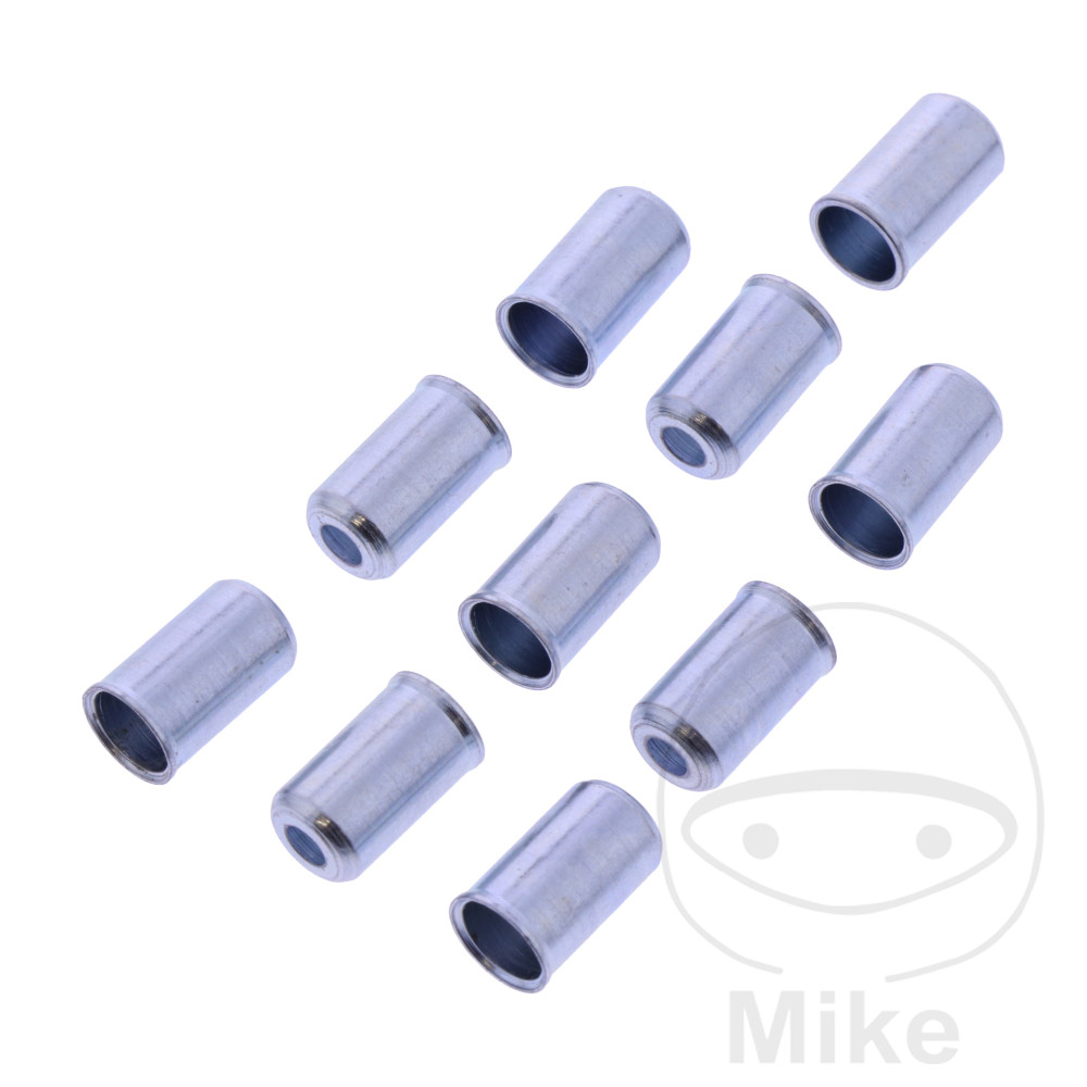 Manchon de terminaison JMP 2,5 mm longueur 10 mm perçage 2,5 mm - vue 2