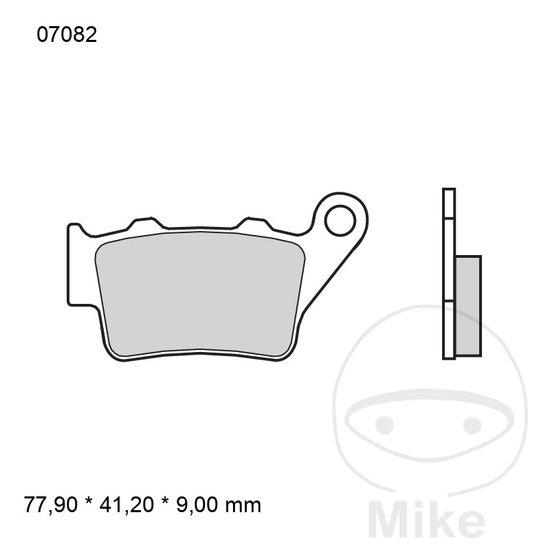 Plaquettes de frein Brembo 7370067 - vue 2