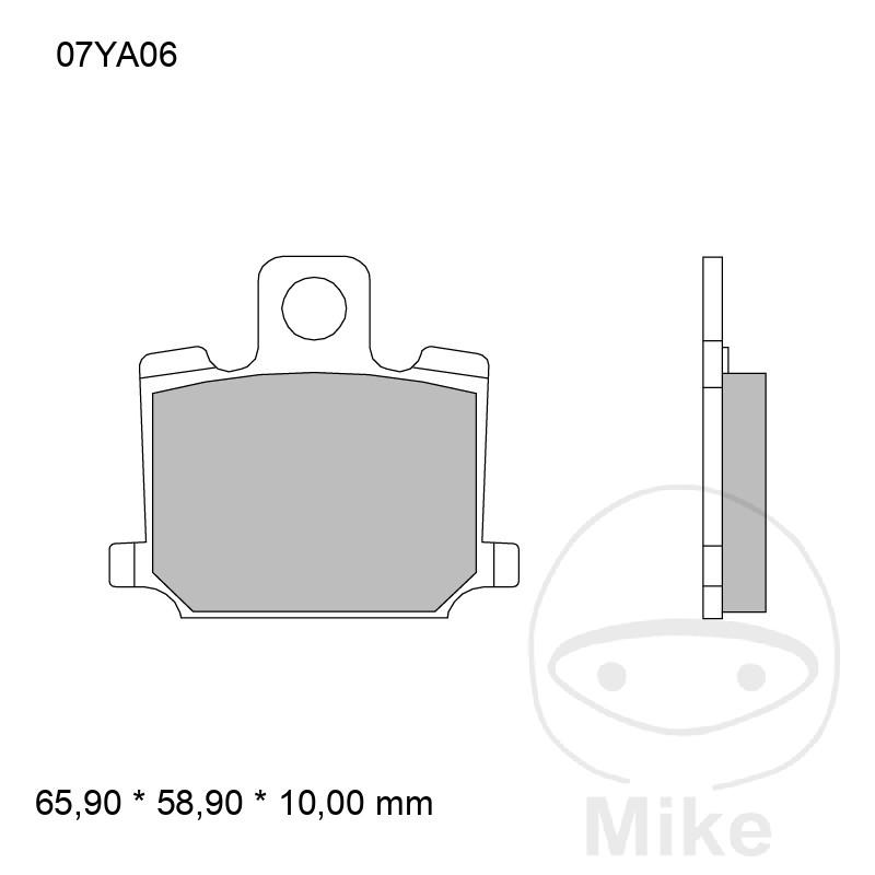 Plaquettes de frein Brembo CA KE 7320048 - vue 2