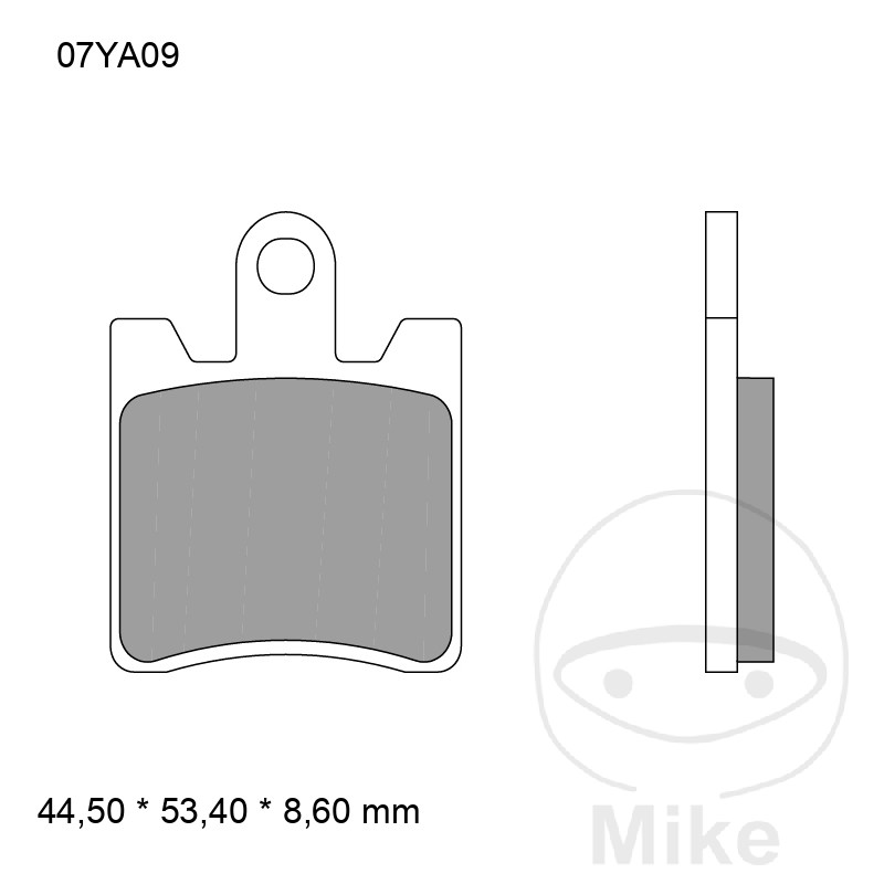Plaquettes de frein Brembo CA KE CC 7370150 - vue 2