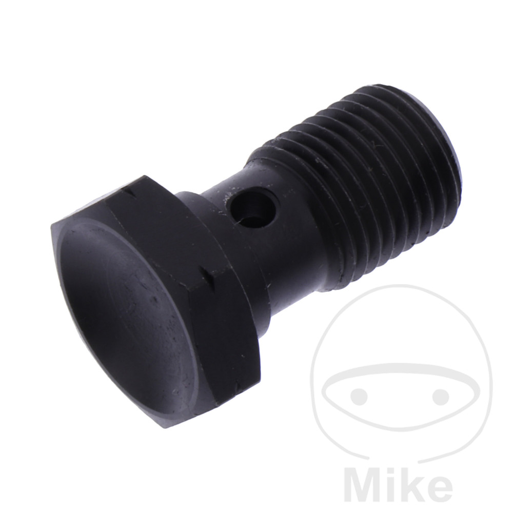 Vis Banjo Simple M10 x 1.00 Acier inoxydable noir JMP