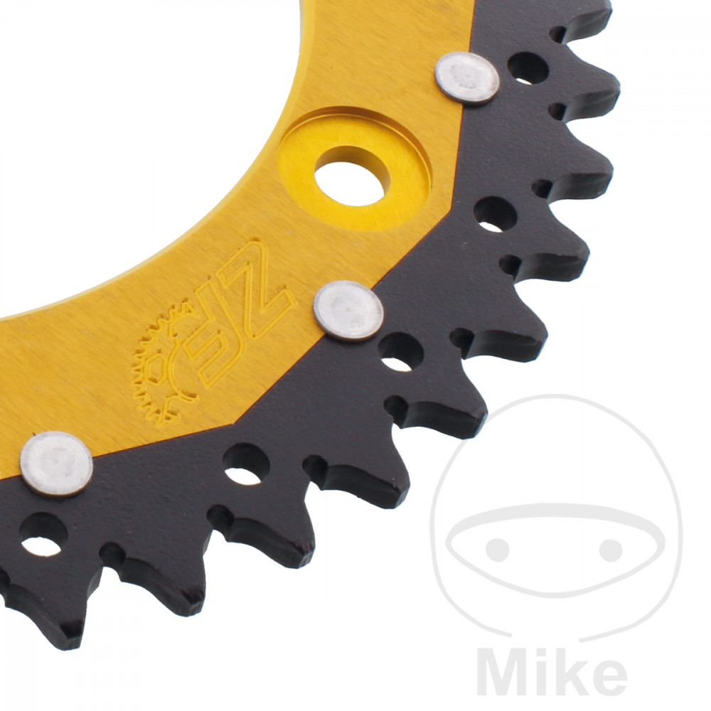 Couronne Dual 44 Dents PAS 520 Or ZF Diamètre Intérieur 134 Entraxe 160 - vue 2