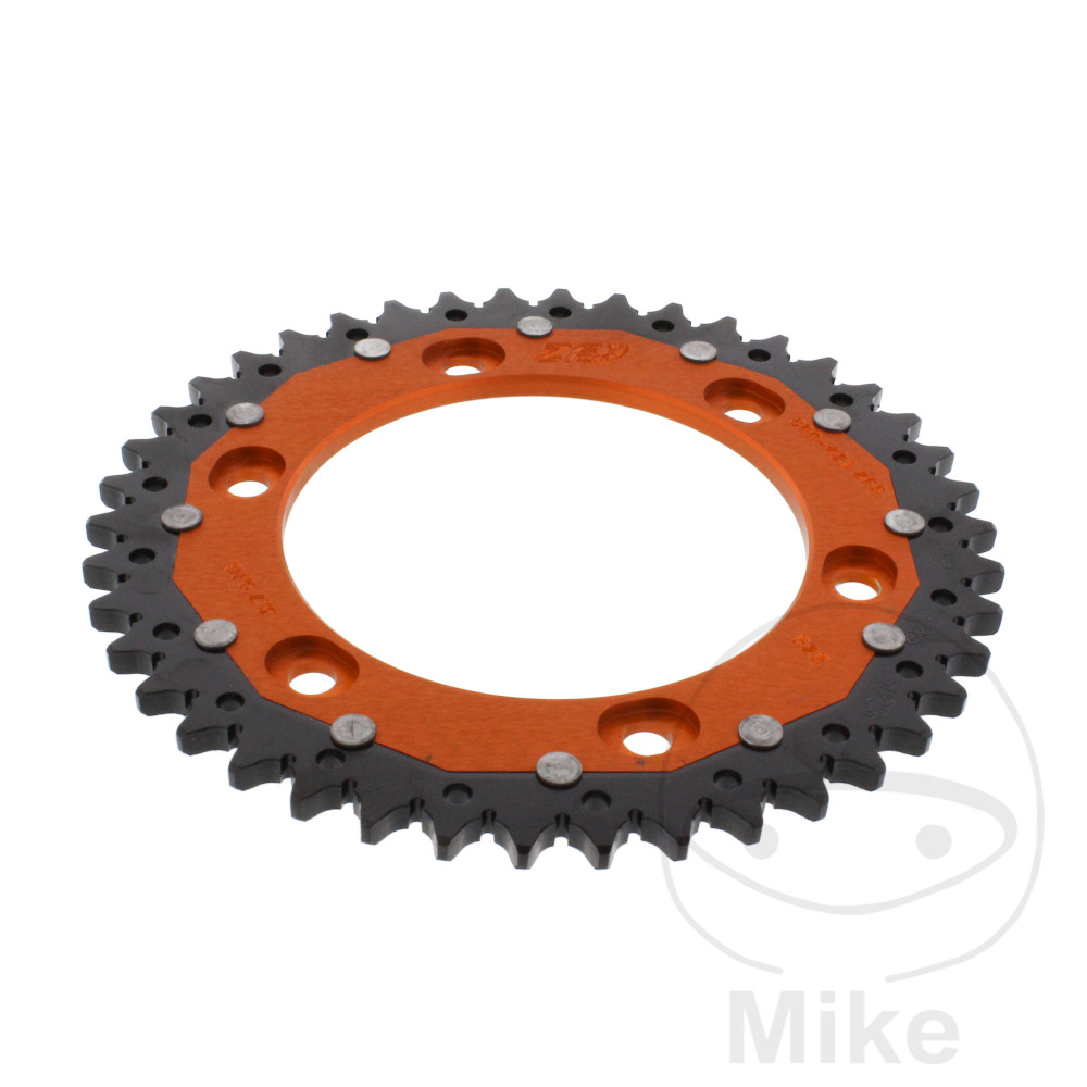 Couronne Bi-Matière 42 Dents ZF Sprockets PAS 525 Diamètre Intérieur 125