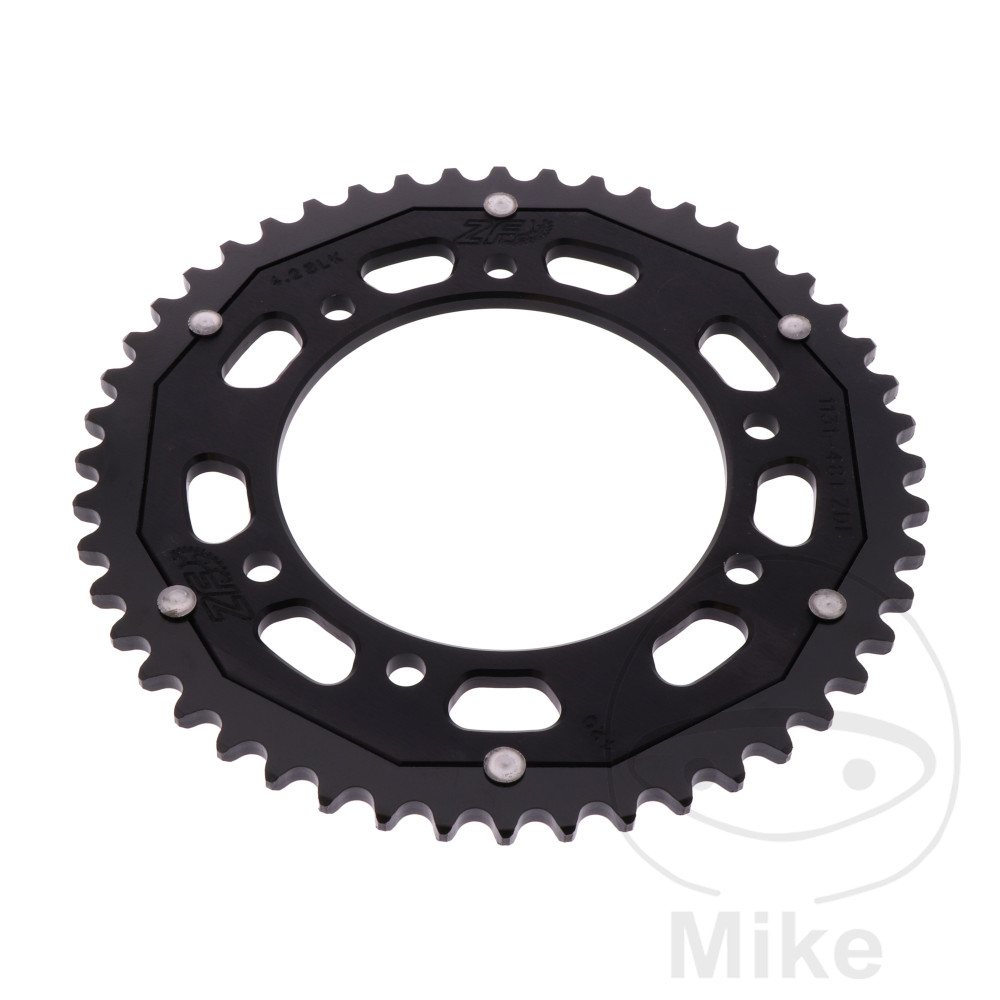Couronne Bi-Matière 48 Dents PAS 420 ZF Sprockets Diamètre Intérieur 105