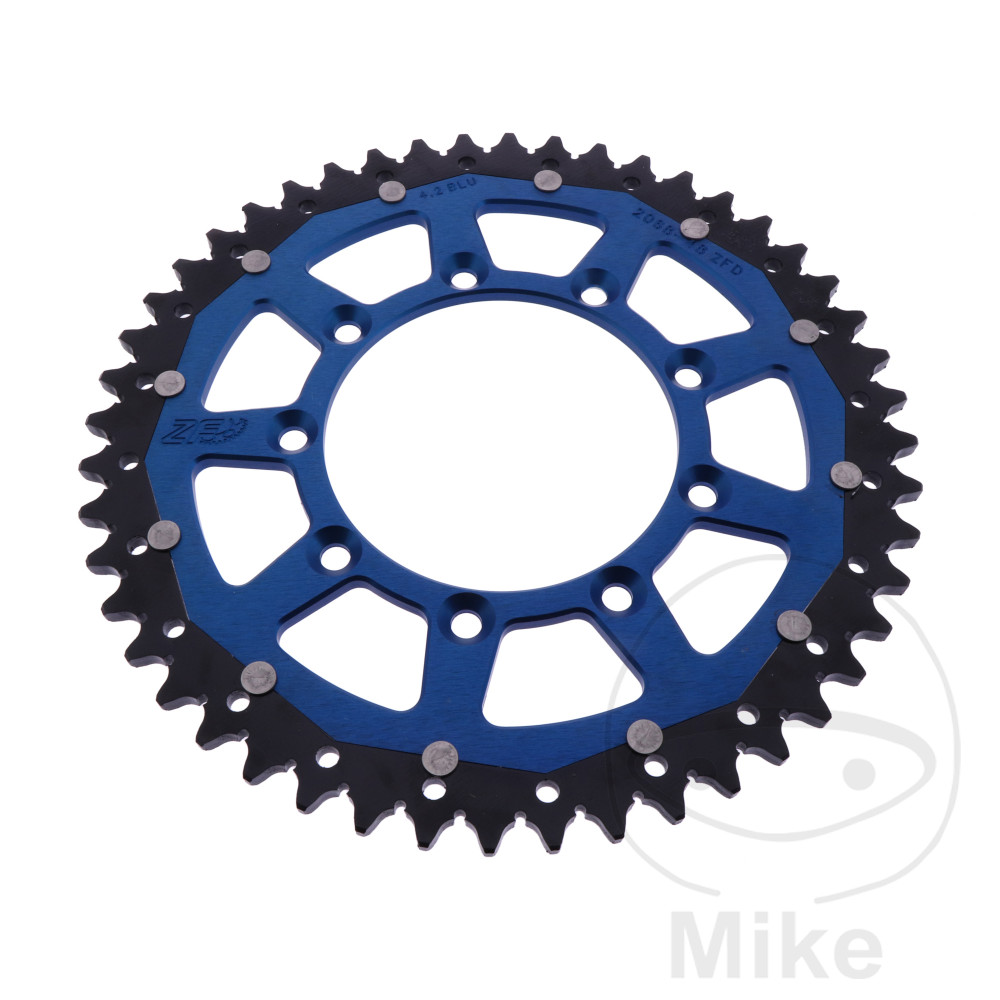 Couronne Dual 48Z PAS 520 Bleu ZF Diamètre intérieur 105 Entraxe 124