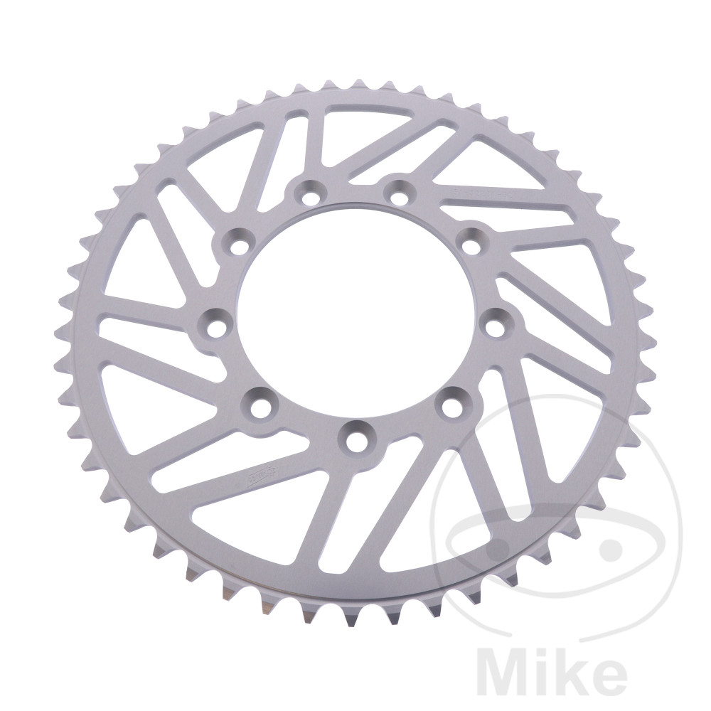 Couronne Aluminium Esjot 52 Dents PAS 520 SI ESJ Diamètre intérieur 105 Entraxe 124