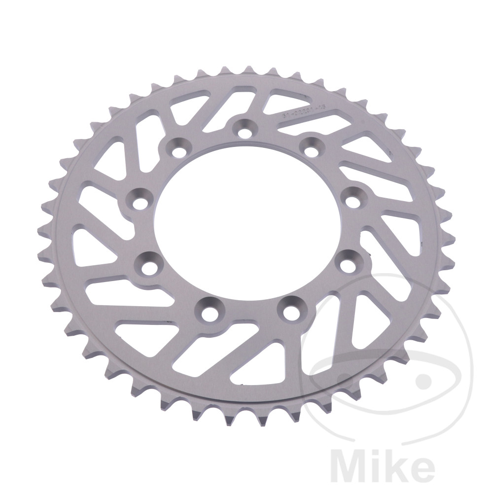 Couronne Aluminium Esjot 45 dents PAS 520 SI ESJ Diamètre intérieur 105 Entraxe 124