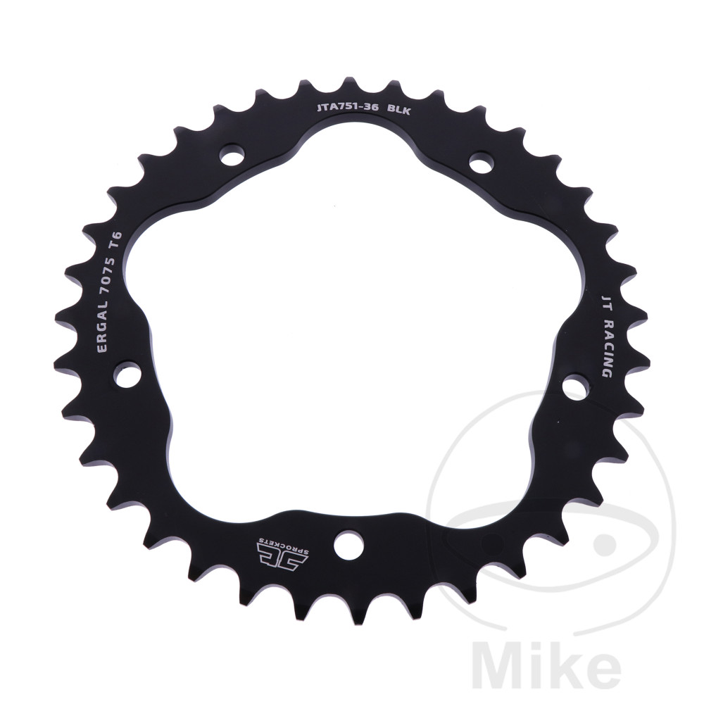 Couronne Aluminium 36 dents pas 520 JT Sprockets noir