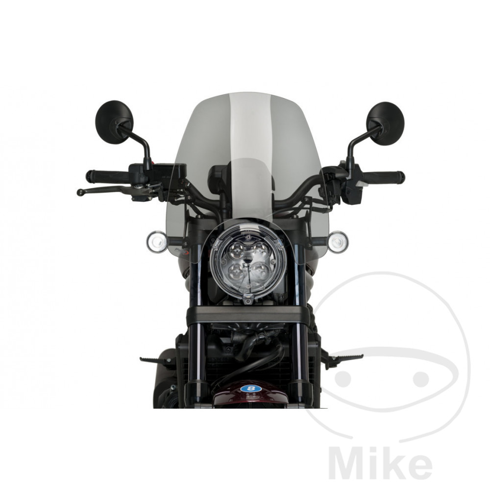 Bulle touring NEW GEN Puig Gris fumé - vue 2