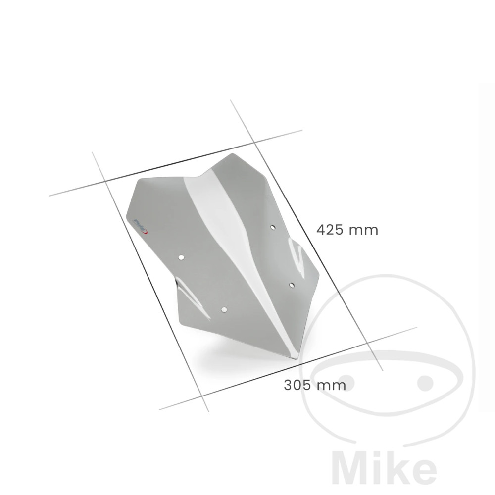 Bulle Sport Puig Gris fumé - vue 9
