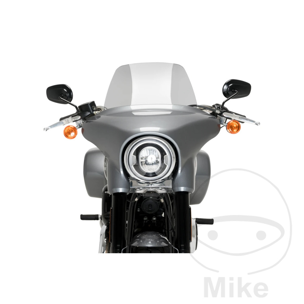 Bulle touring Puig SPORT gris fumé - vue 2