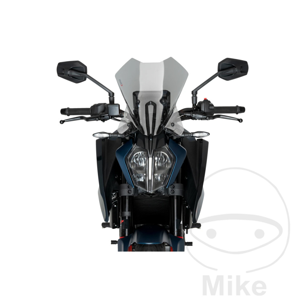 Bulle touring NEW GEN Puig Gris fumé - vue 2