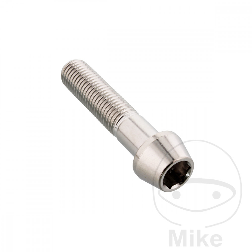 Vis à tête conique M10 x 1.25 mm 45 mm Acier inoxydable V4A JMP