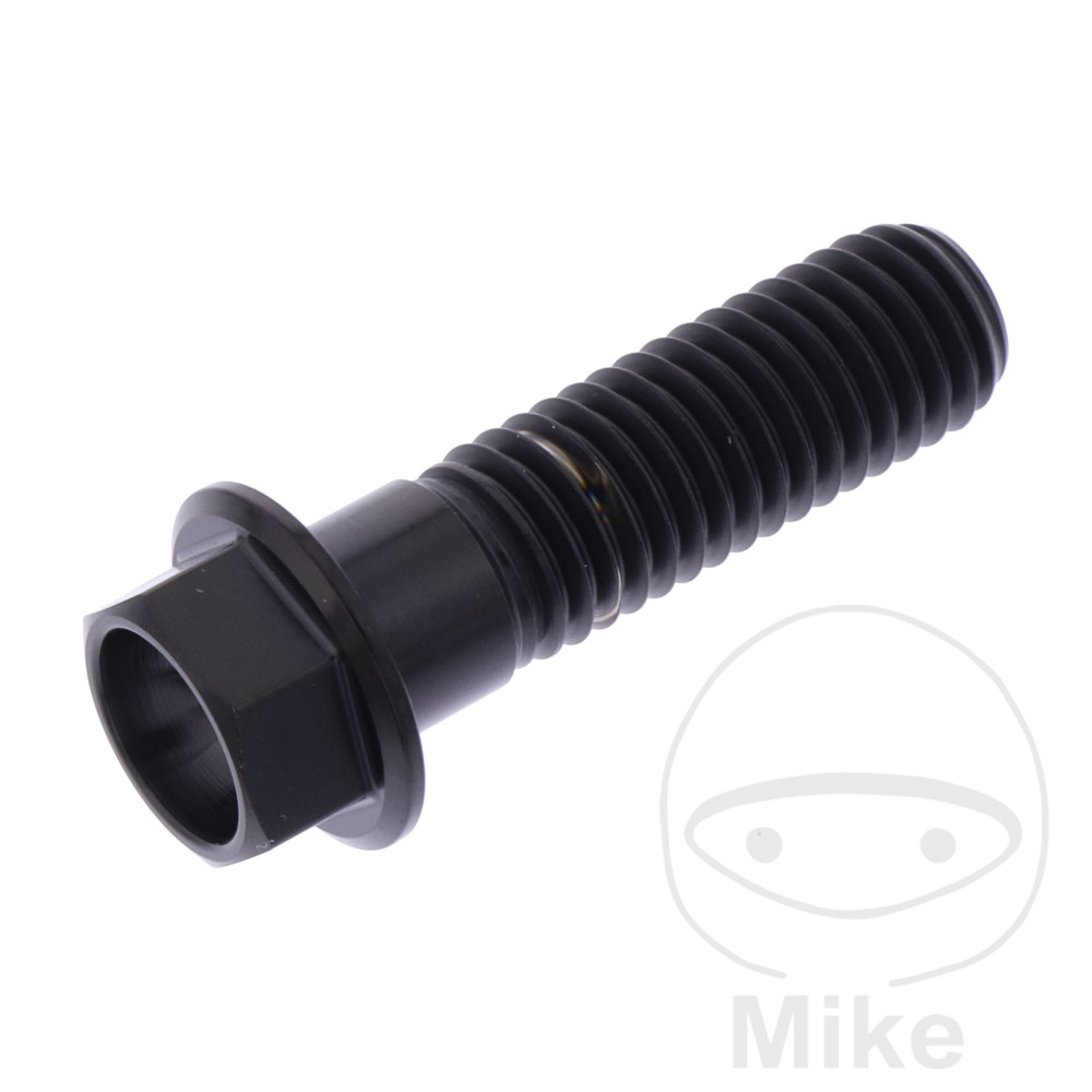 Vis à tête hexagonale M10 x 1.50 mm 35 mm titane noir JMP