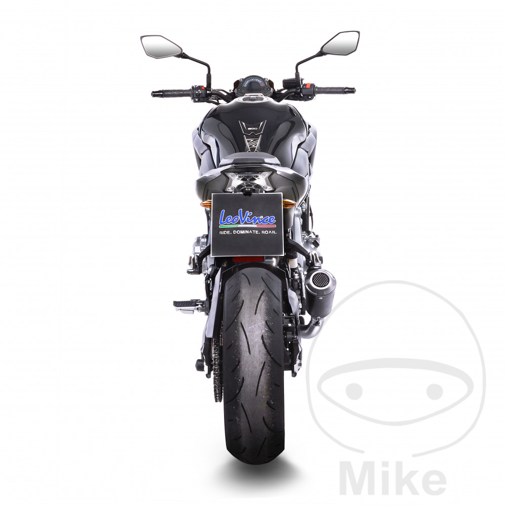 Silencieux LeoVince SBK Inox LV-10 Black Edition Slip On - vue 4