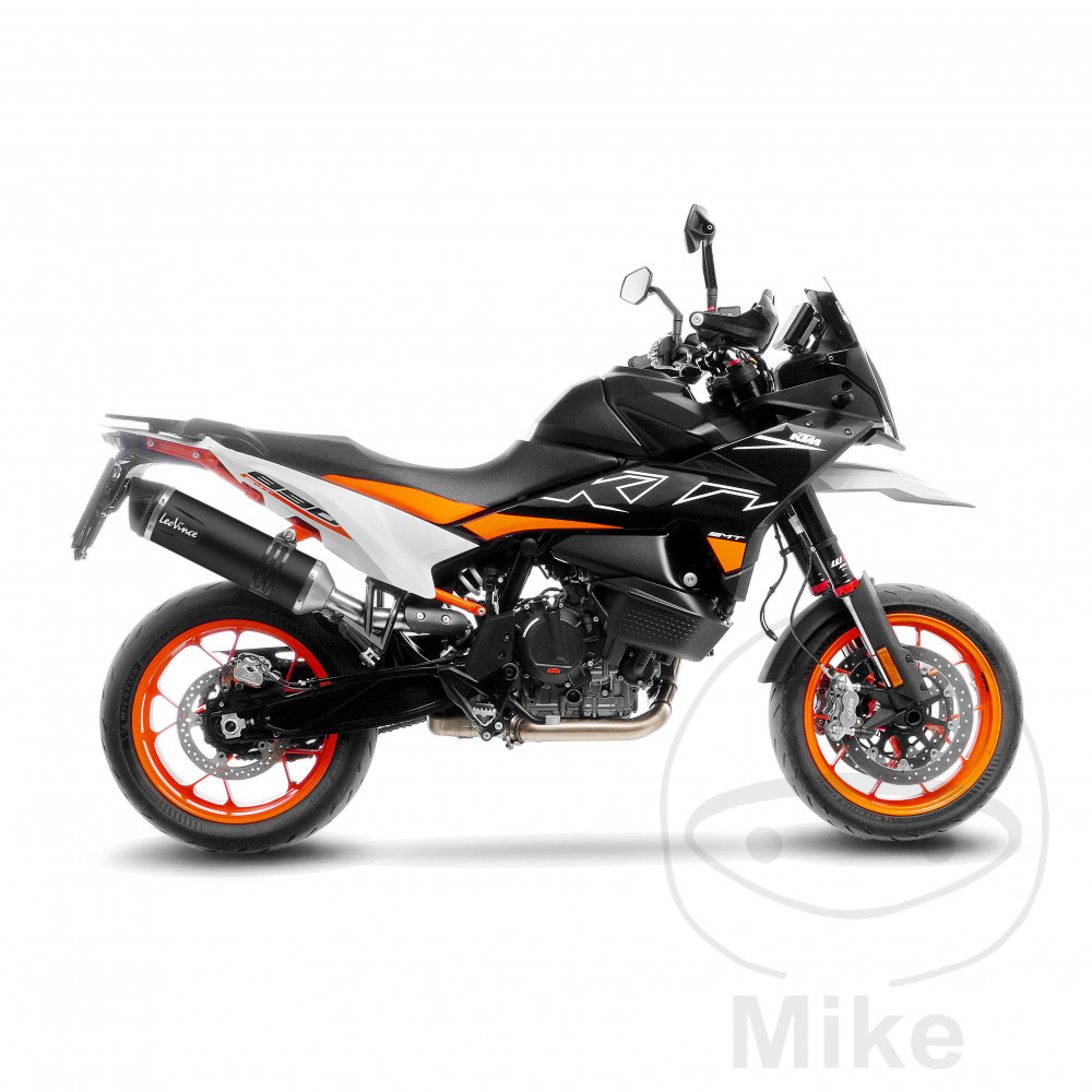 Silencieux LeoVince SBK Acier inoxydable LV-One EVO Black Edition - vue 2