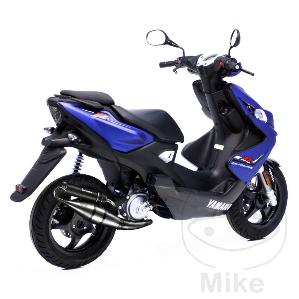Pot d'échappement Leovince TT noir MBK Nitro 50 / Yamaha Aerox 50 / Ovetto 2T / Néo's 2T (4054B) - vue 2