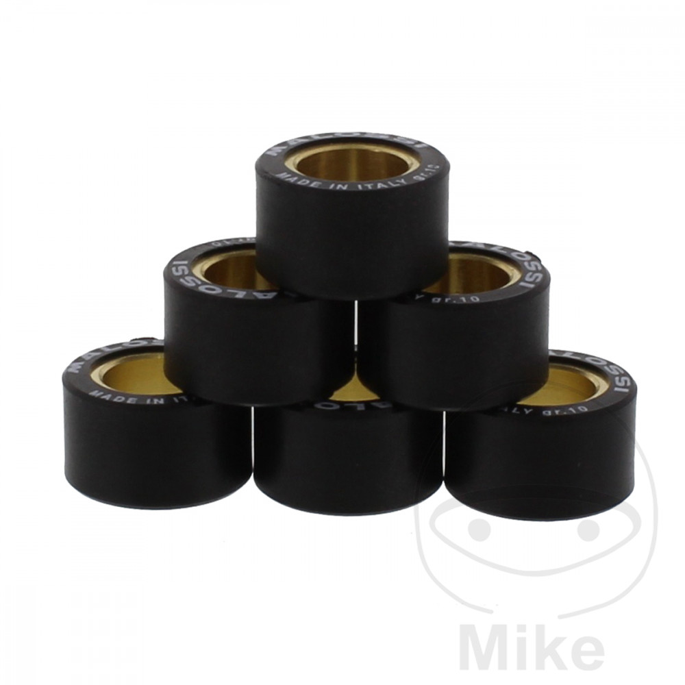 Galets de variateur Kit 6.6G Malossi 19x17mm - 6 pièces