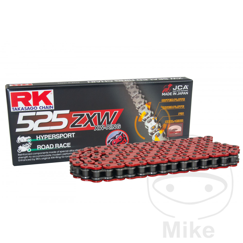 Chaîne de transmission RK RT525ZXW/11 ouverte avec maillon à rivet
