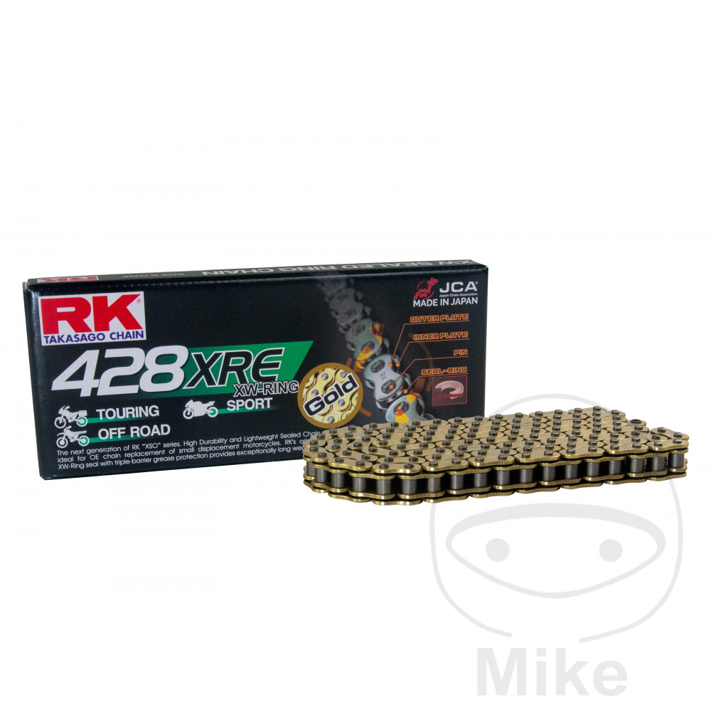RK Chaîne de transmission GB428XRE/14 ouverte avec maillon clip