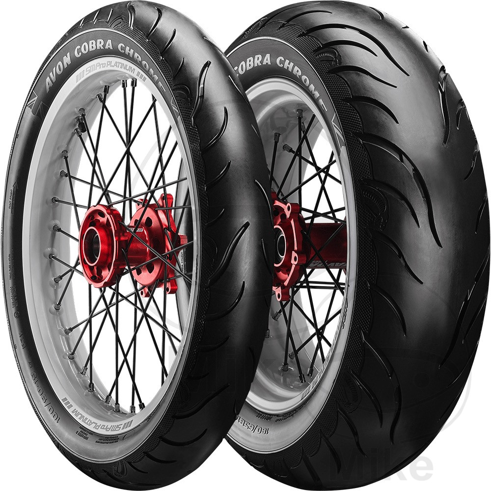 Pneu arrière Avon Cobra Chrome AV92 170/80B15 83H TL renforcé