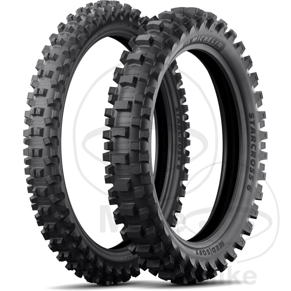 Pneu arrière Michelin 120/90-18 65M TT STCR 6 MS