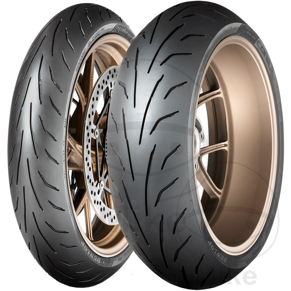 Pneu arrière Dunlop Qualifier CORE 180/55 ZR17 73W TL