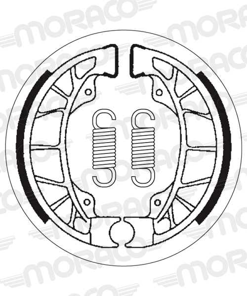 Mâchoires de frein SBS
