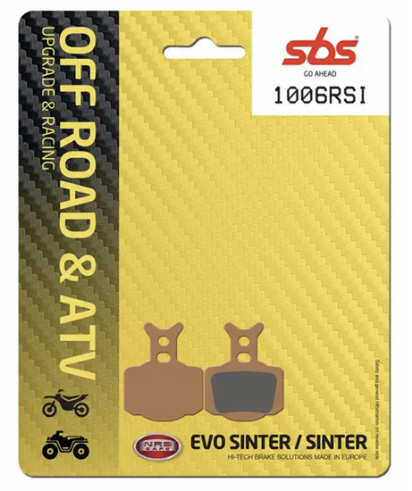 Plaquettes de frein arrière SBS 1006RSI