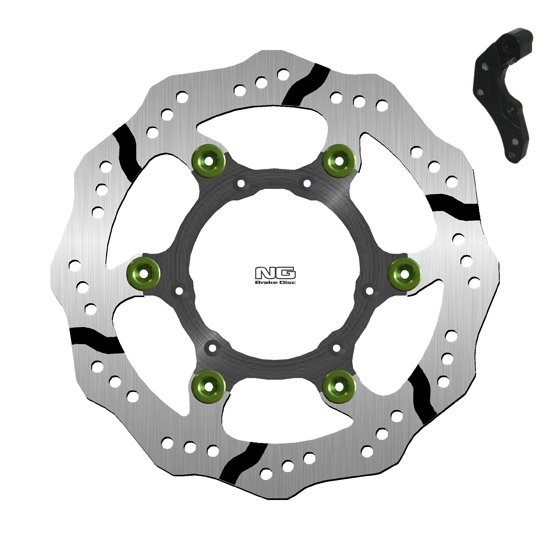 NG Brakes Kit Disque Flottant Ventilé 1154XBHK03 Frein Arrière