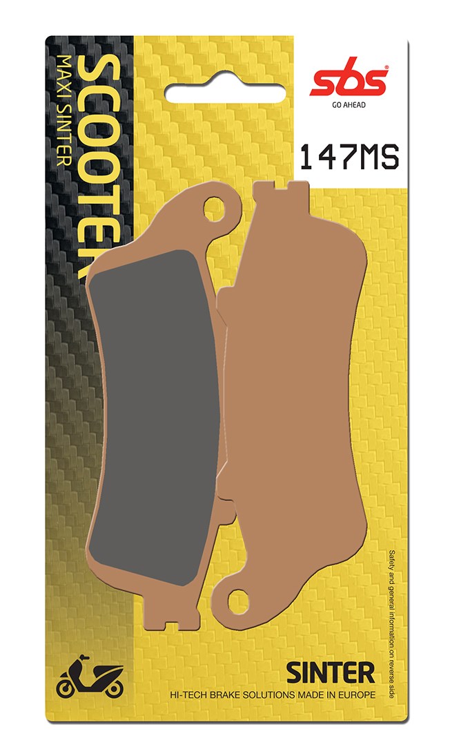 Plaquettes de frein SBS 147MS (722)