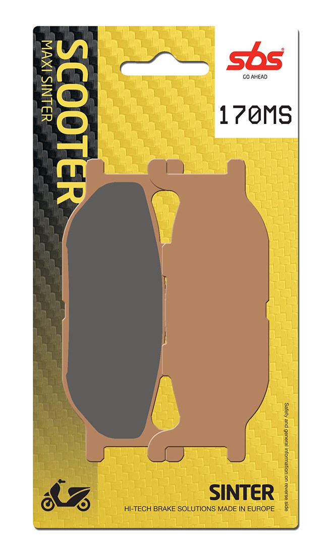 Plaquettes de frein SBS 170MS (663)