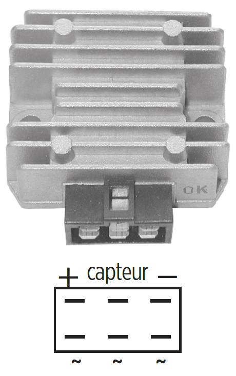 Régulateur 12V Kawasaki KLX 650 SGR