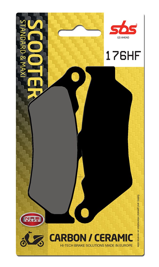 Plaquettes de frein SBS 176HF (674)