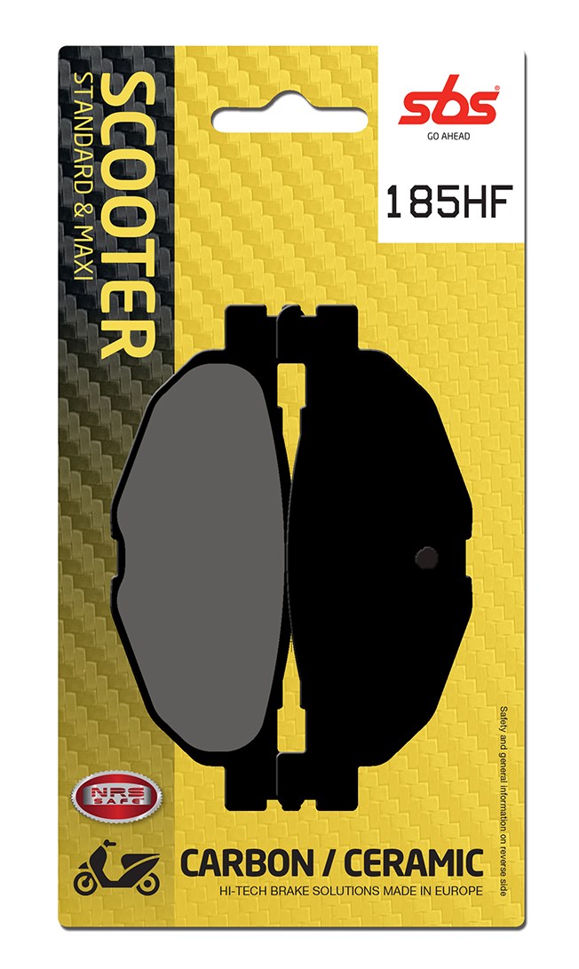 Plaquettes de frein SBS 185HF (812)