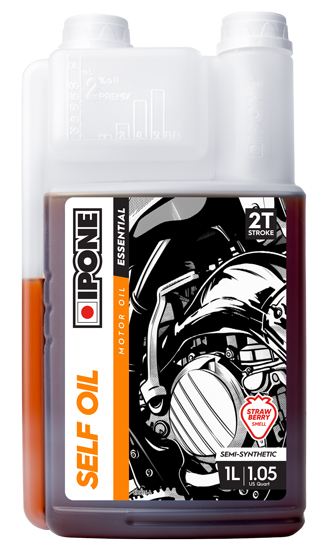 Ipone New Huile moteur 2T Self Oil Fraise 1 L (x15) - vue 2