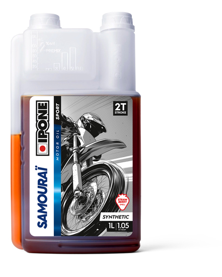 Ipone Huile moteur 2T Samouraï Fraise 1 L - vue 2