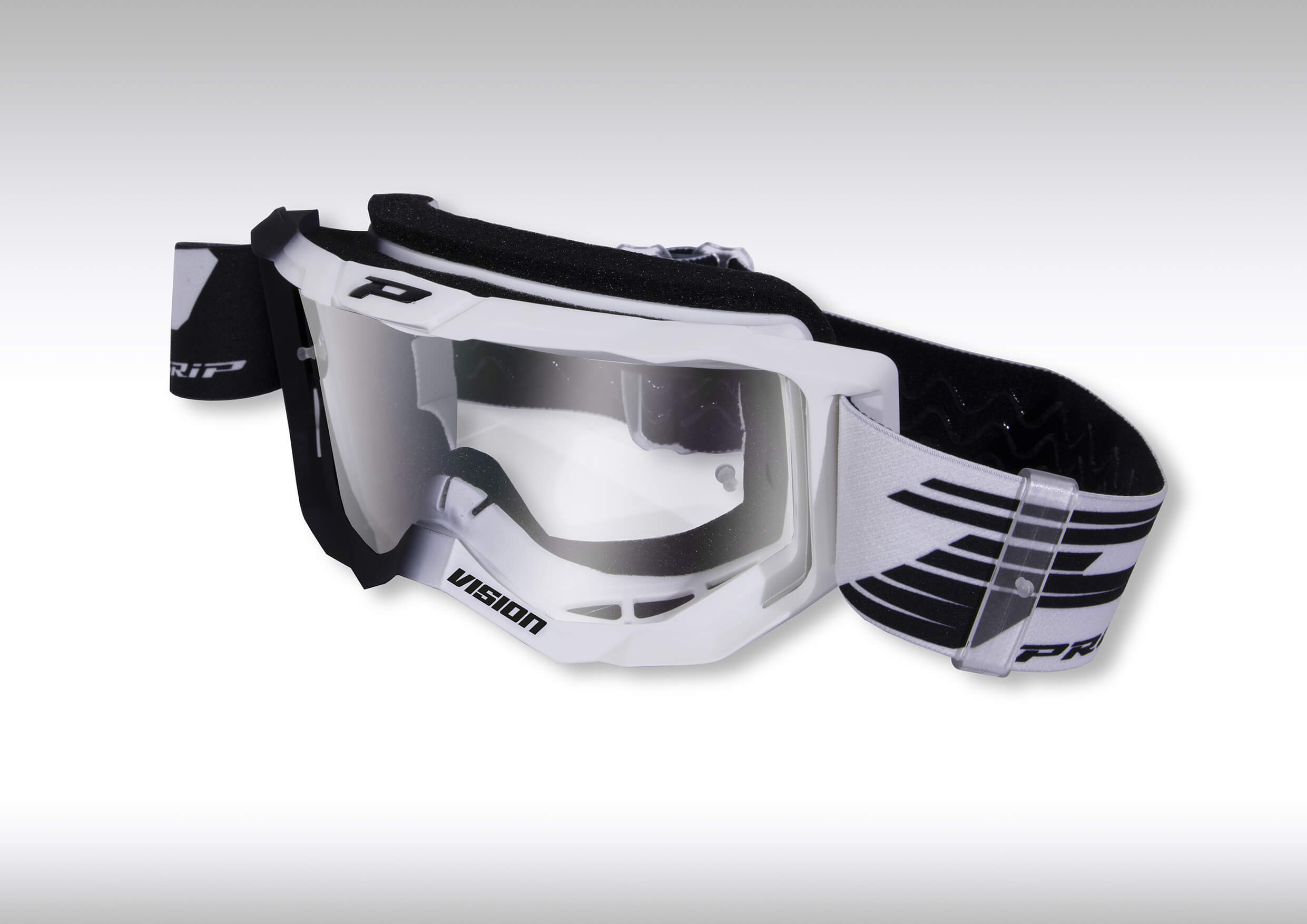 Masque PROGRIP Vision Base 3300 Noir/Blanc - vue 2